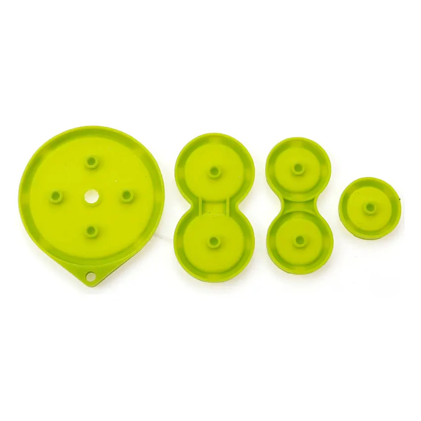 YUนอนสำหรับ gameboy Advance SP ปุ่มยางสำหรับเปลี่ยนแผ่นซิลิโคน GBA SP