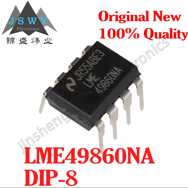 

(10/50 pieces) LME49860NA 49860NA DIP-8 High performance audio operational amplifier chip Brand new original stock/Fast delivery