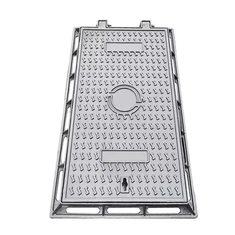 High Quality Cast Iron Square Heavy Duty Ductile Iron Manhole Cover EN124 D400 E600 International Standard Factory Direct