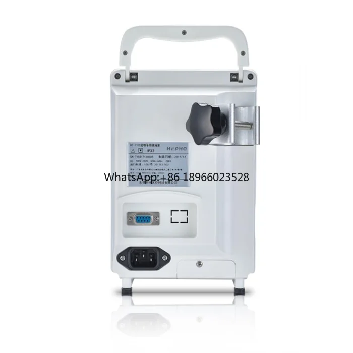 veterinary medical equipment single channel hospital injection infusion pump for pet hospital