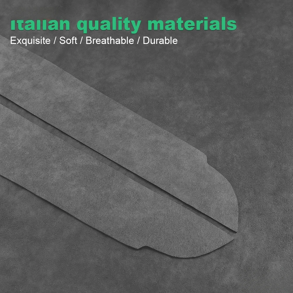Italian Top Suede Center Console Side Trim Stickers for Tesla Model 3 Highland 2024 2025 2026 Decor Car Interior Accessories