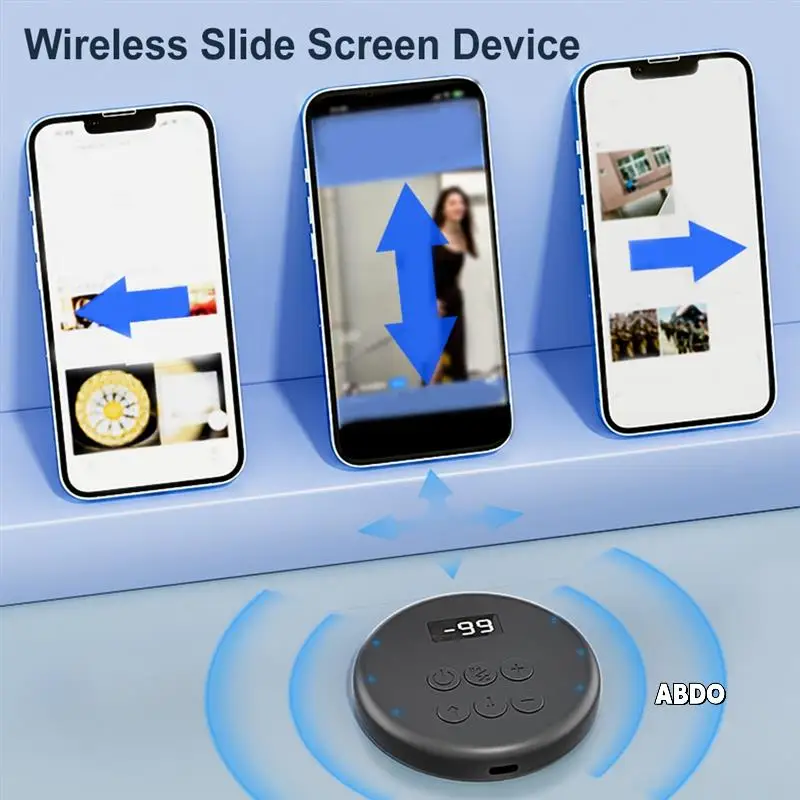 

Phone Screen Auto-Clicker Video Taps Simulation Finger Click Device Wireless Mobile Screen Slider For Live Streaming