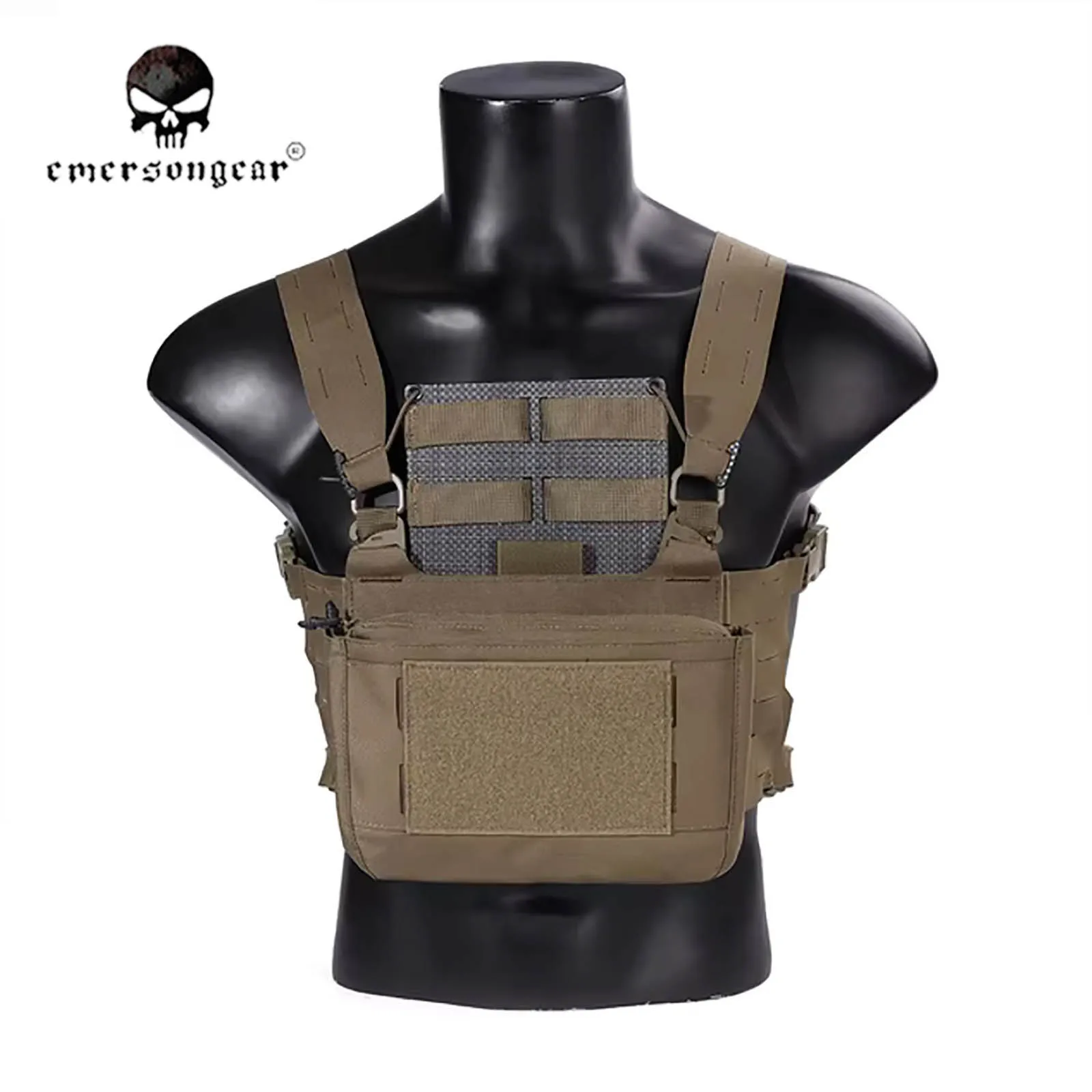 

Emersongear Tactical FRO Style Chest Rig Set FRO Style Magazine Pouch Mag Bag Hunting Hunting Hiking Panel Sport Combat EM9633