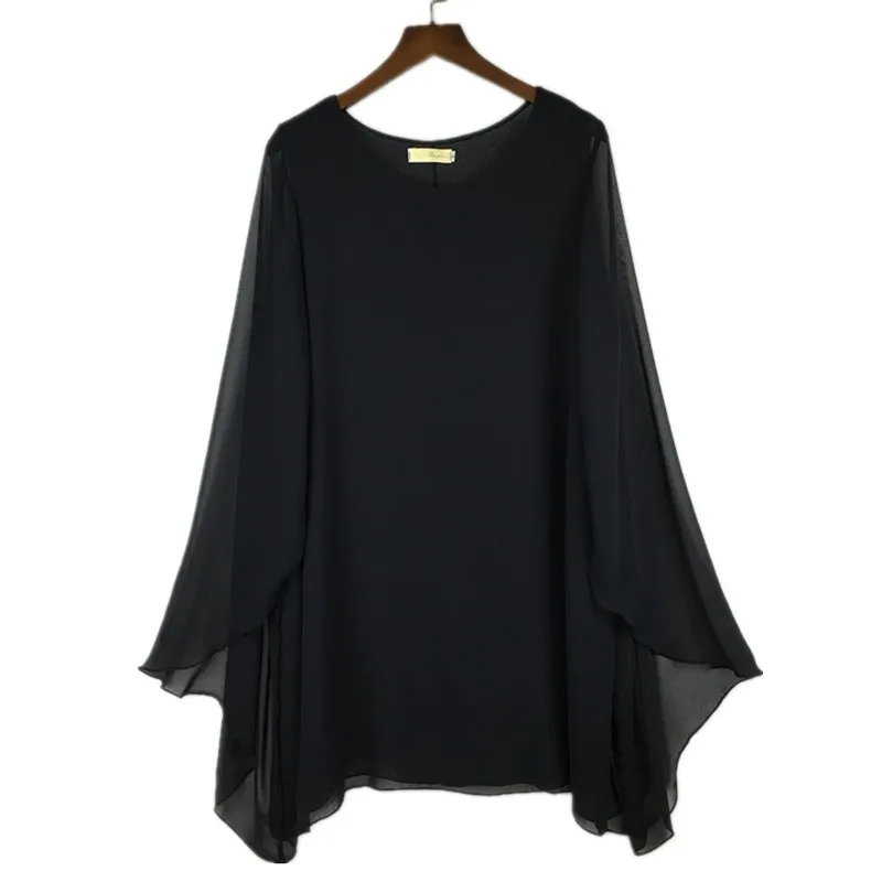 2024 Summer women clothing,bat sleeve shawl leisure chiffon dress,women casual vestido de festa DRESS