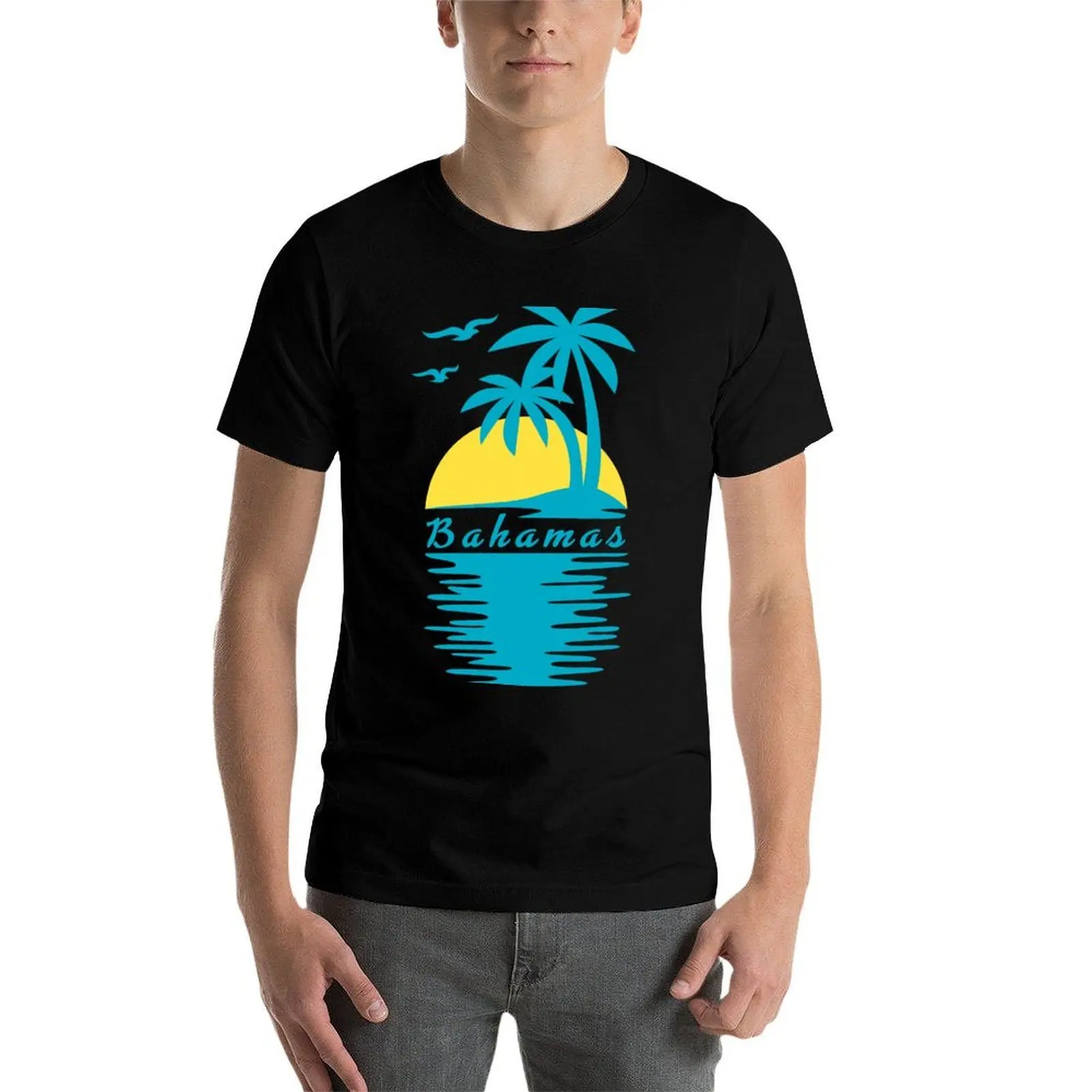 

Bahamas Travel Souvenir Gift T-Shirt printed t shirts for man man t shirts for men T-Shirt