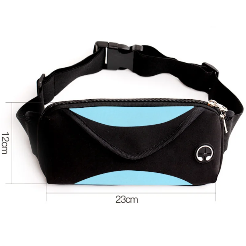 Unisex Waterproof Running Waist BagSport Waist Pack Mobile Phone Holder Bag Gym Fitness Bag Sport Running Belt Bag