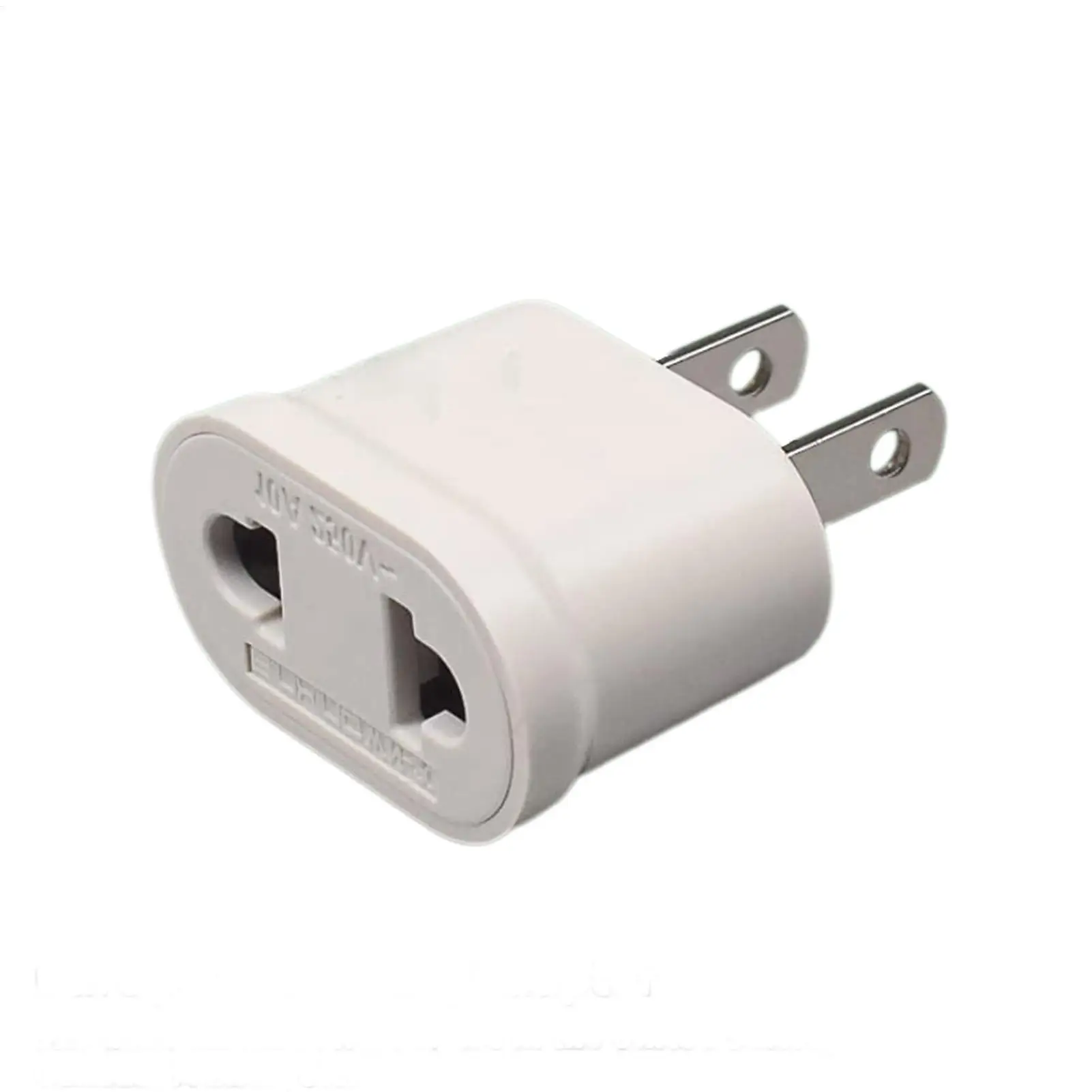 EU Plug to US Plug Adapter Travel Charger Outlet Converter Flame-retardant Small Charging Hub Converter Compact Conversion Plug