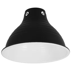 Reptile Light Fixtures Animals Heat Lamp Protector Lampshade Shell Metal Supplies Iron Reflector Dome Heating Habitat Lighting