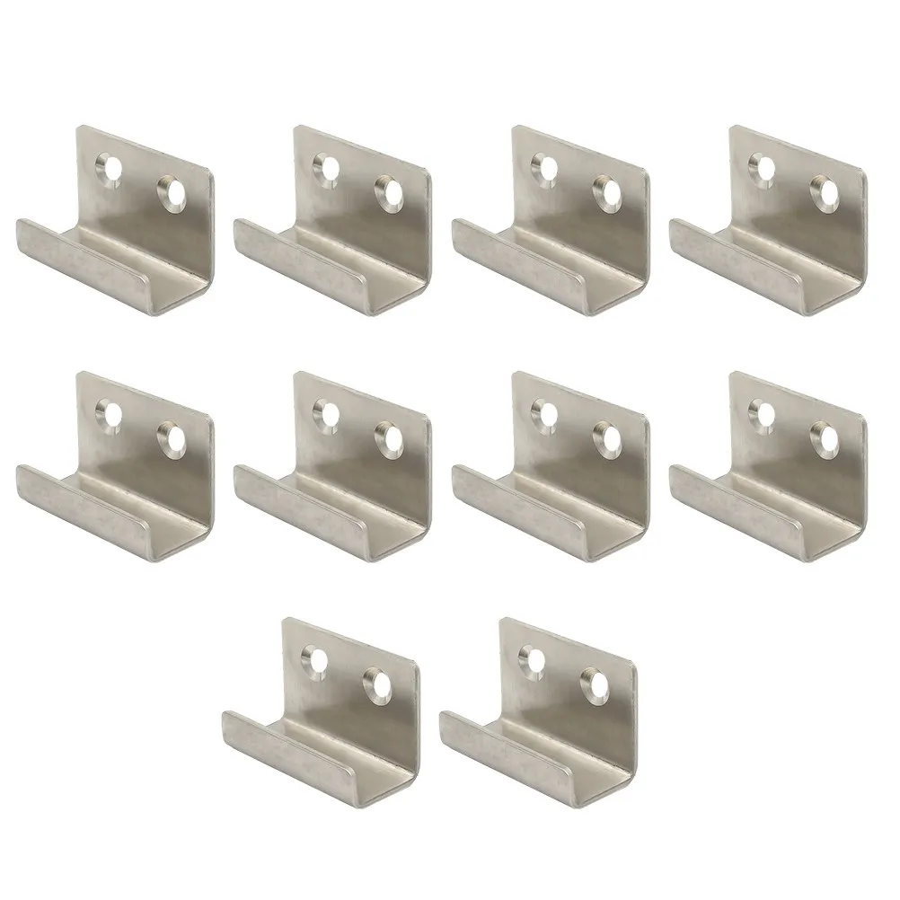 1Set Stainless Steel Tile Wall Display Hook Premium Thickness Stability Heavy Duty for Marble Tile Panels Ceramic Wall Hanger