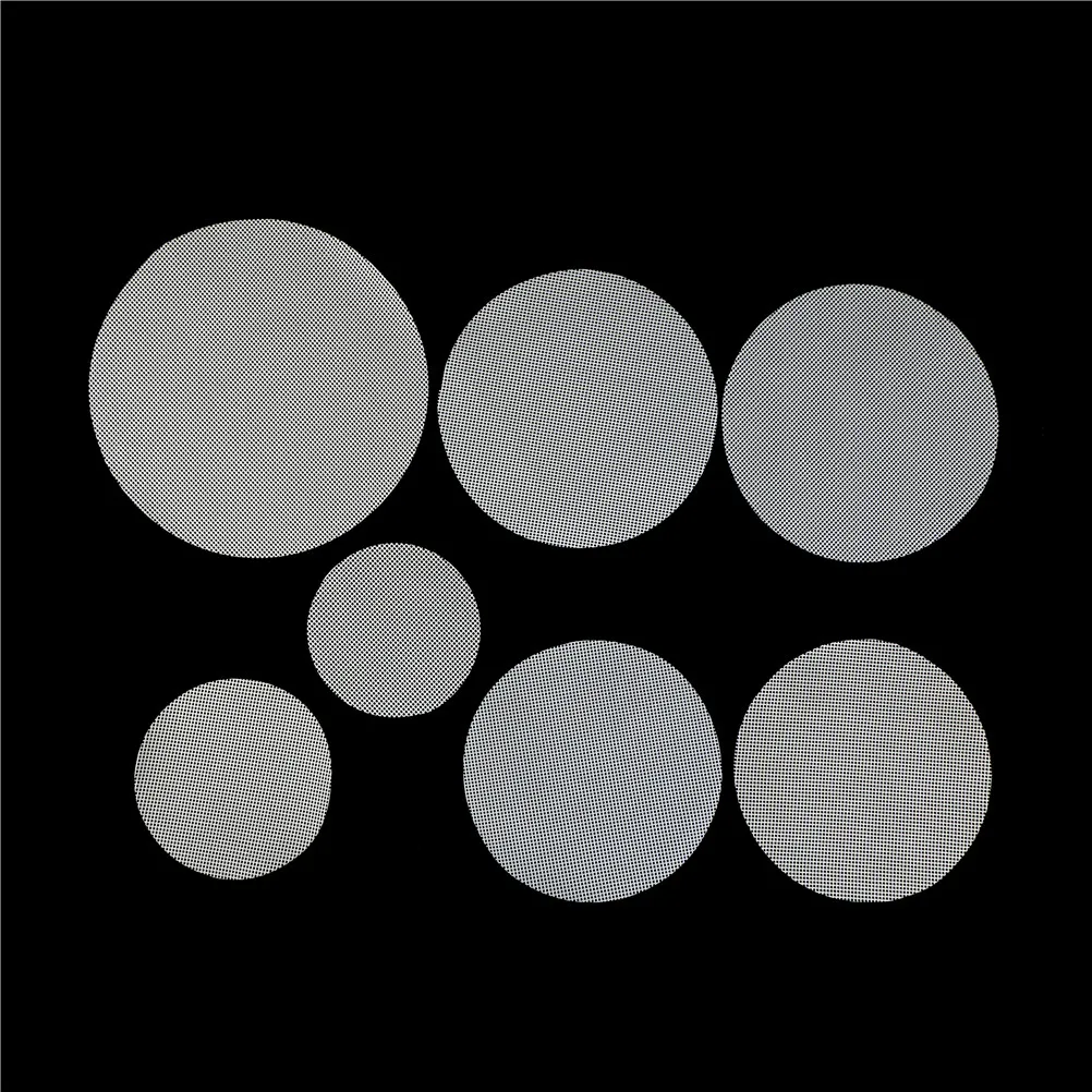 وسادة بخار بيضاء من السيليكون غير لاصقة ، حصيرة زلابية مستديرة ، كعك على البخار ، معجنات الخبز ، شبكة ديم سوم ، حافظة طهي ، 6 أحجام