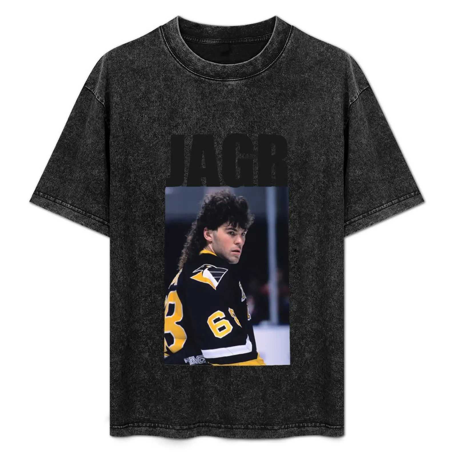 

The Mullet T-Shirt Minimalist Plain Crew Neck T-Shirt