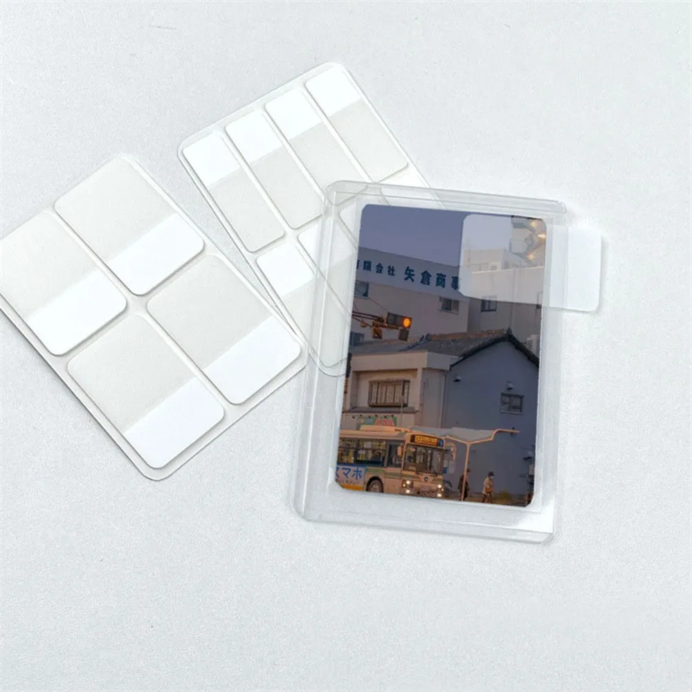 80/160PCS Self Adhesive Index Stickers Label Stickers Note Stickers Card Guide Stickers Mark Stickers Simple Rectangular
