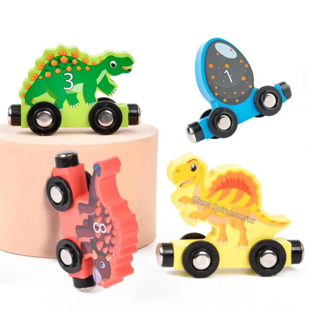 

Number /Animal/Fruits/Dinosaur Magnetic Wooden Train Mathematical Operation Exercises Educational Montessori Number Train Set