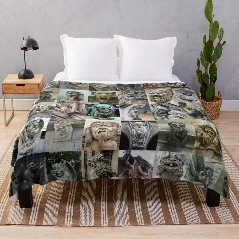 

Gargoyles Throw Blanket manga Bed Blankets
