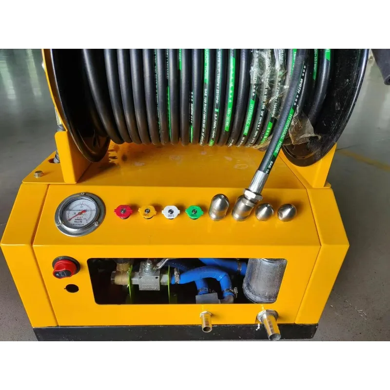 180Bar Pipe Dredging Drain Cleaning Sewer Snake Machine Sewer Cleaner 45L Flow