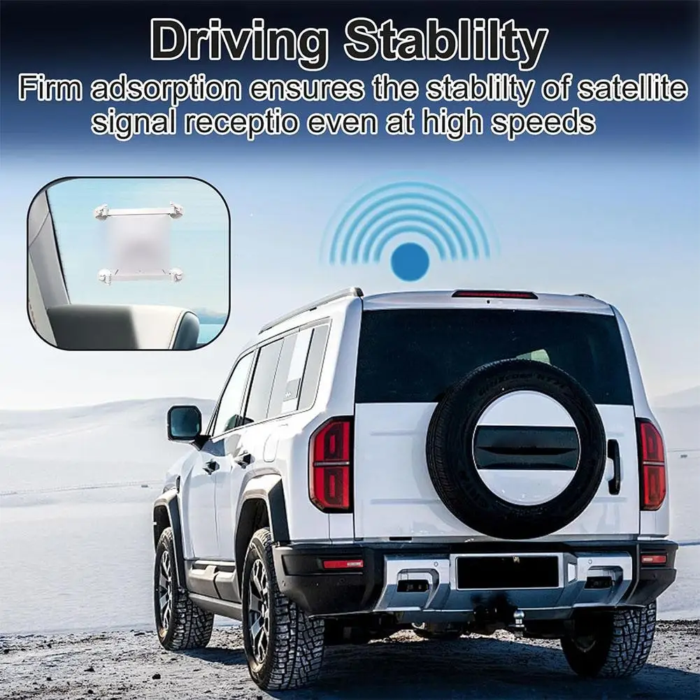 Satellite Car Holder Suitable For Starlink Mini Sunroof Suction Cup Fixed Holder Strong Grip Not Easy To Fall Off Portable Car H