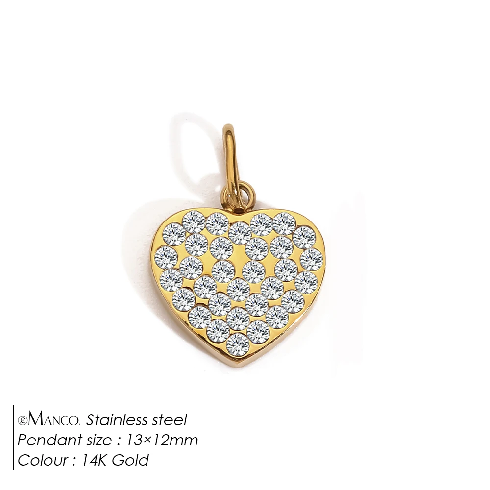 Bohemian Heart Charm for DIY Jewellery Making