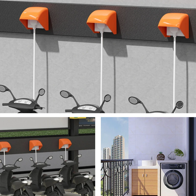 Socket Rain Cover 86 Type Universal Wall Socket Waterproof Box Protection Cover Socket Rainproof Cover