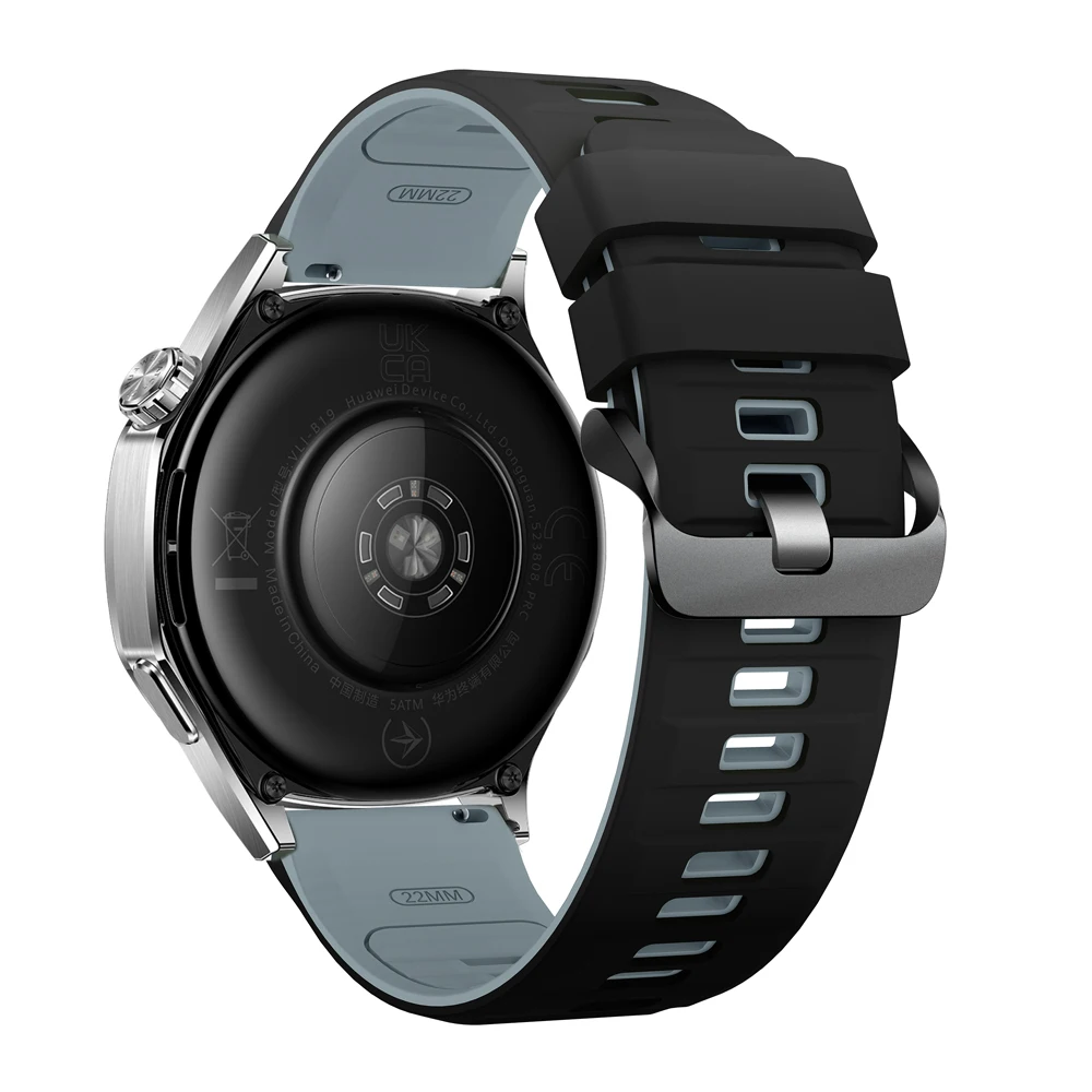 22 مللي متر حزام ساعة اليد ل كوروس APEX 4 42 مللي متر/PACE 3/APEX 2 Pro 46 مللي متر العصابات لساعة شاومي 2 برو/اللون 2 S4 S1 سيليكون سوار حزام