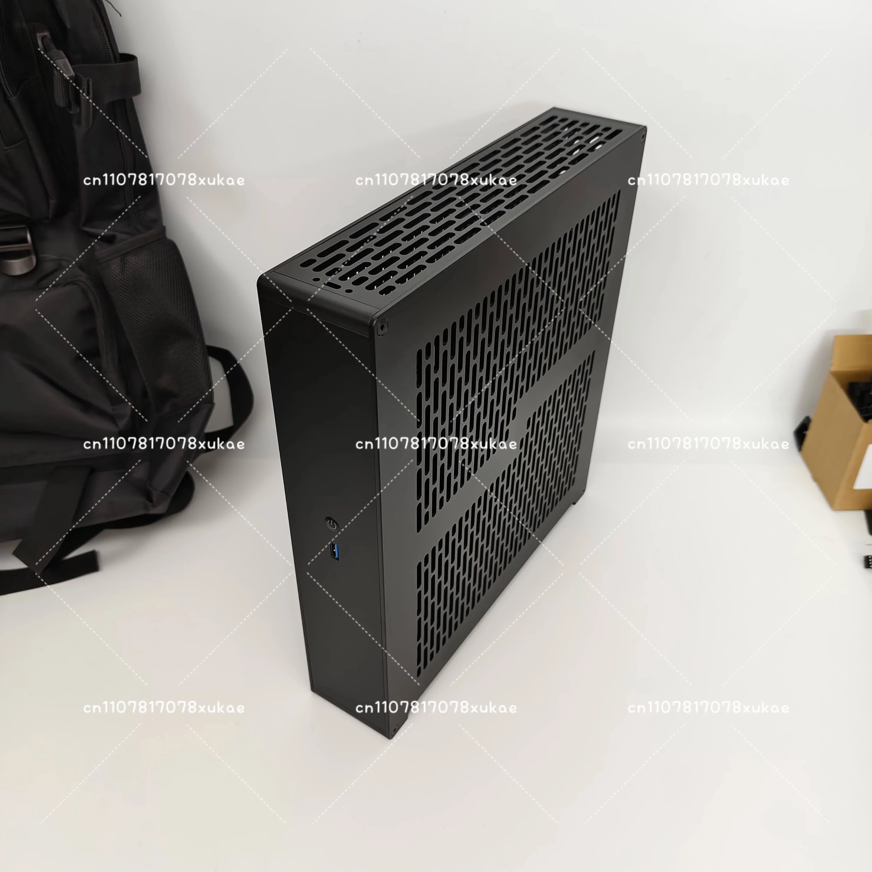 S59 S60 Flat ITX Mini Portable 6L Small Case SFX Power Supply Three Fan Graphics Card
