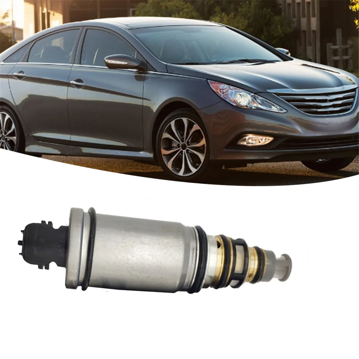 Valvola di controllo elettronica del compressore A/C per auto per Hyundai Sonata 2.0L 2.4L