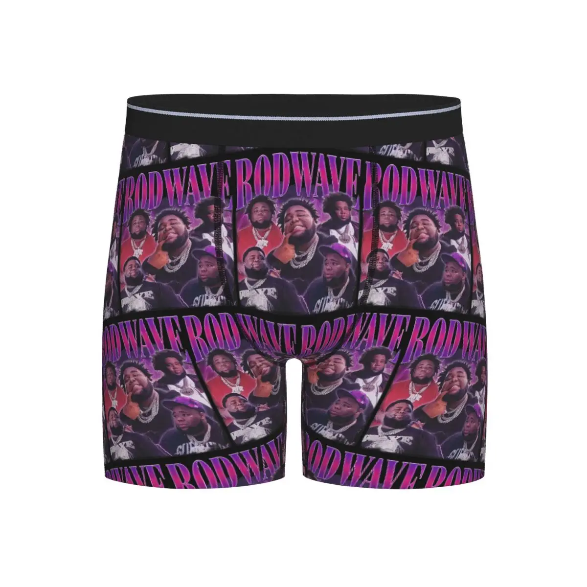 

Long Boxer Underpants Shorts Rod Wave Panties Men's Soft Underwear for Homme Man Boyfriend Gifts