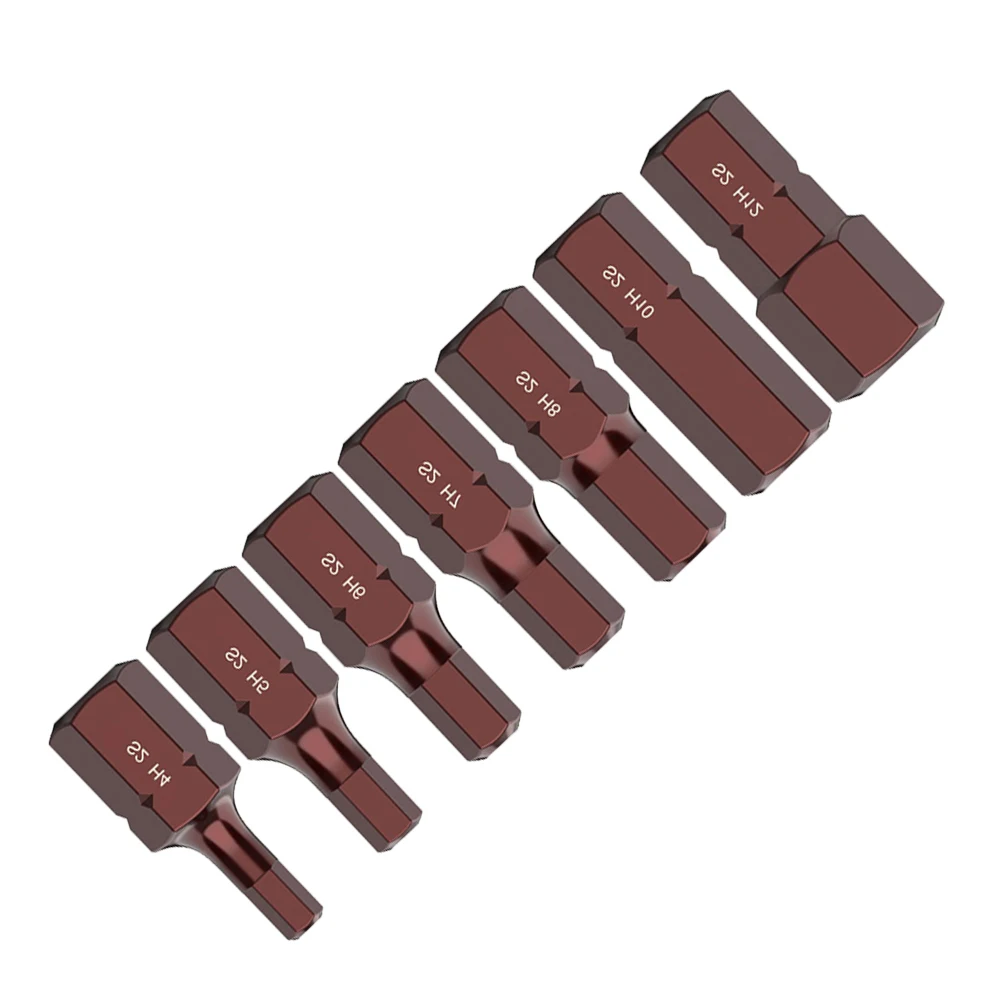 1PC 30mm Star Screwdriver Bit 10mm Shank Magnetic Screwdriver Bits For Impact Screwdriver Head H4/H5/H6/H7/H8/H10/H12