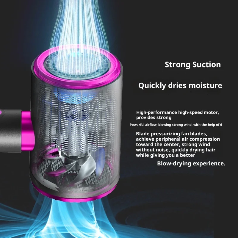 High-Speed Hair Dryer 2400W High-Speed Styling Dryer with Concentrator Diffuser Attachments for Home Use Hair Styling