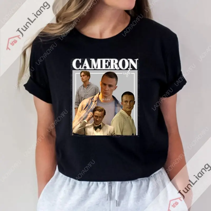 في سن المراهقة المسلسلات التلفزيونية المشجعين هدية ملابس للرجال عادية للجنسين تي شيرت العائلة رافي كاميرون الشارع متعة مطبوعة Harajuku Y2K قميص #2