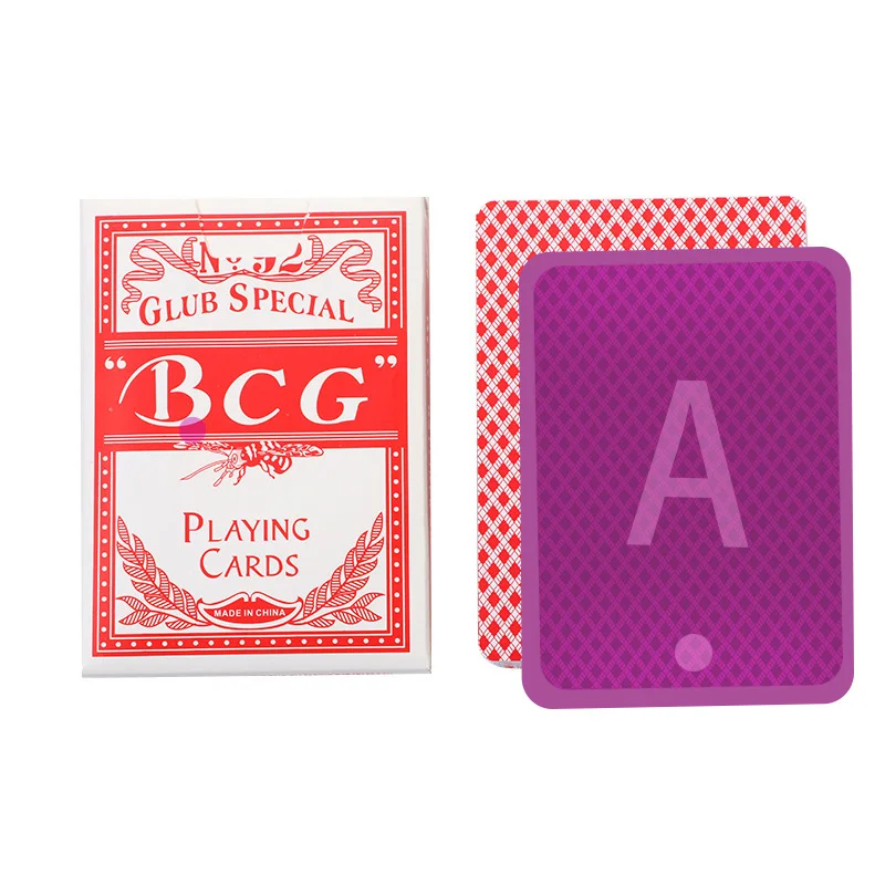 Infrared Marked BCG Playing Cards For Infrared Contact Lenses& Infrared Sunglasses(Only Cards)