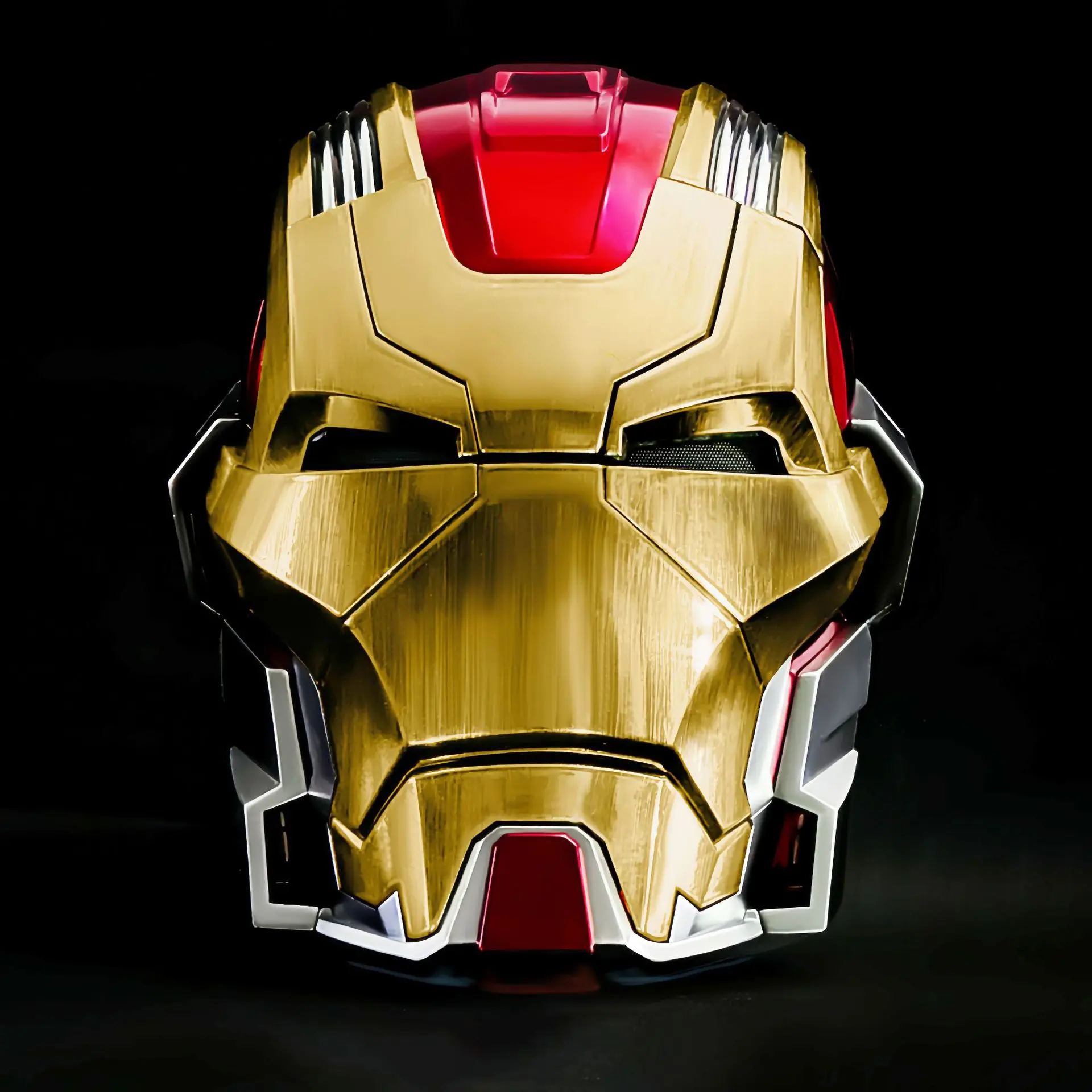 NOBODY Mechahead アイアンマン マーク17 マスク 1/1 Iron Man MK17 Heart breaker Helmet 1/1 Wearable English Voice