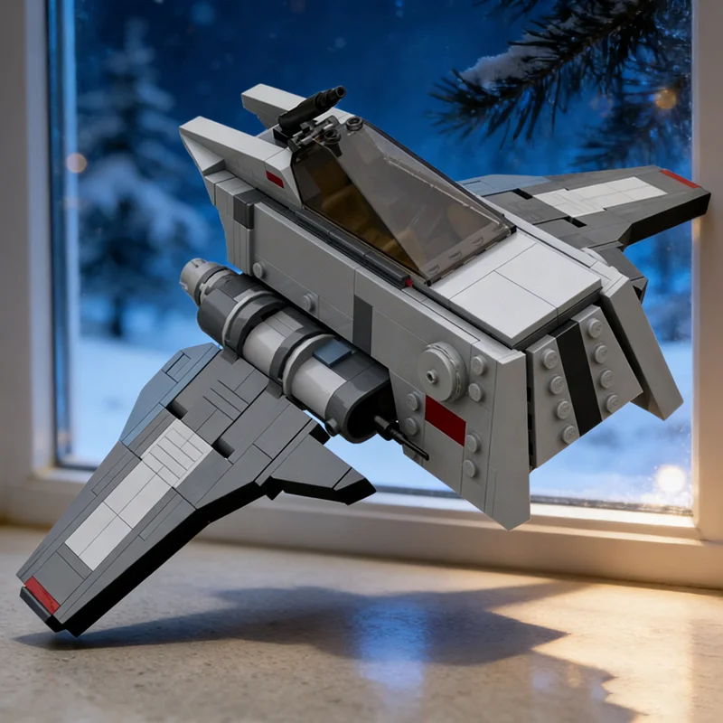 

544pcs MOC INT 3 Omen Royal Guard Starfighter Star Battle Model Building Blocks Architecture Toy Christmas Gifts Brick Education