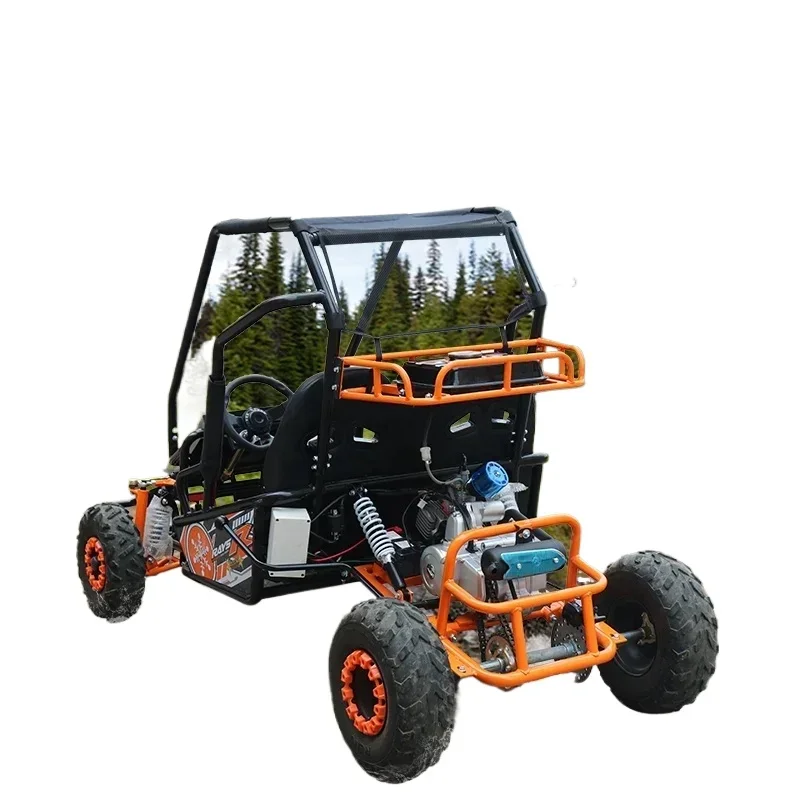 Best Outdoor 2 Seat Parent-Child Off Road Frame Electric Go Kart For Adults And Kids