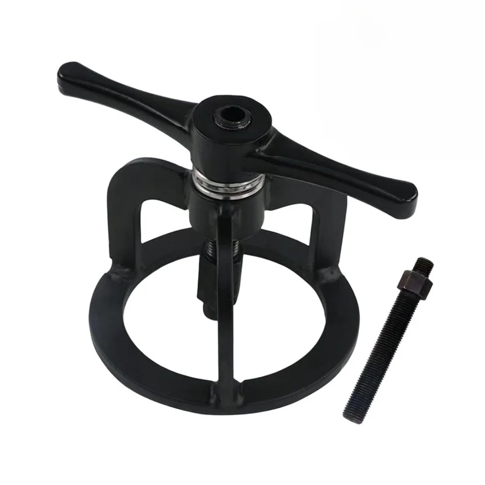 Spring Plate Installer Clutch Spring Compressor Carbon Steel Construction Anti-rust Oil Coated Smooth-threaded Center Roller