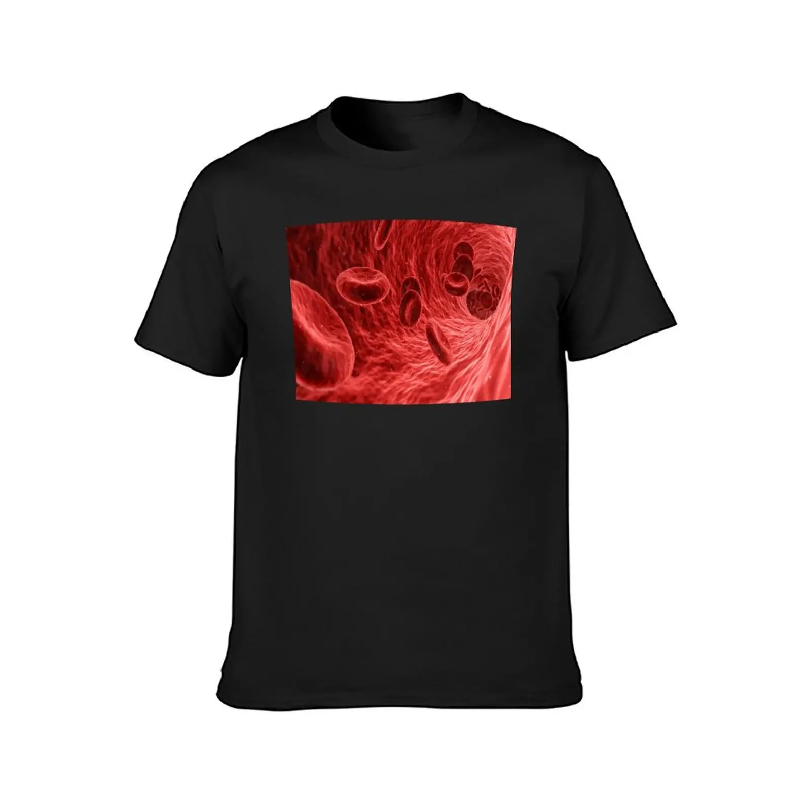 Red Blood Cells T-Shirt boys animal print summer top t shirts for men