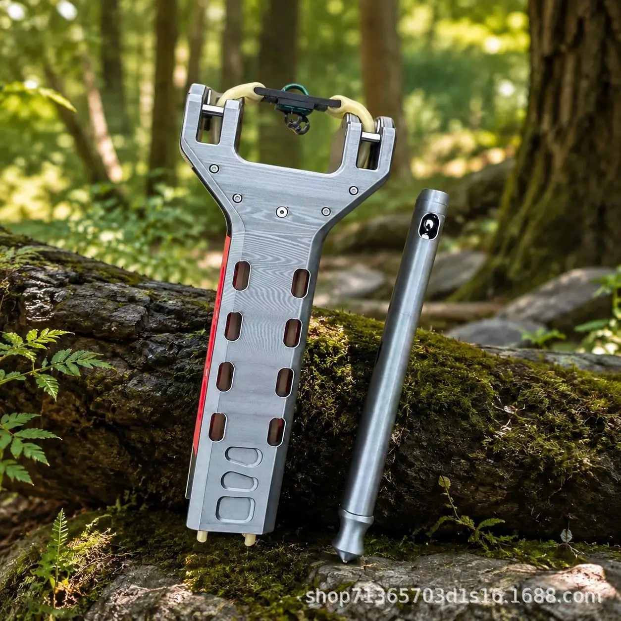 Automatic Loading Magazine Slingshot 3D Printing Portable Outdoor Shooter 4 Replacement Bands 250 Pellets Precision Shooting