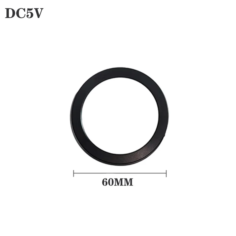 DC5V 10W LED Spotlight Touch Dimming USB Ultra-thin Cabinet Mini Lamp with Switch DIY Display Jewelry Ceiling Downlight.