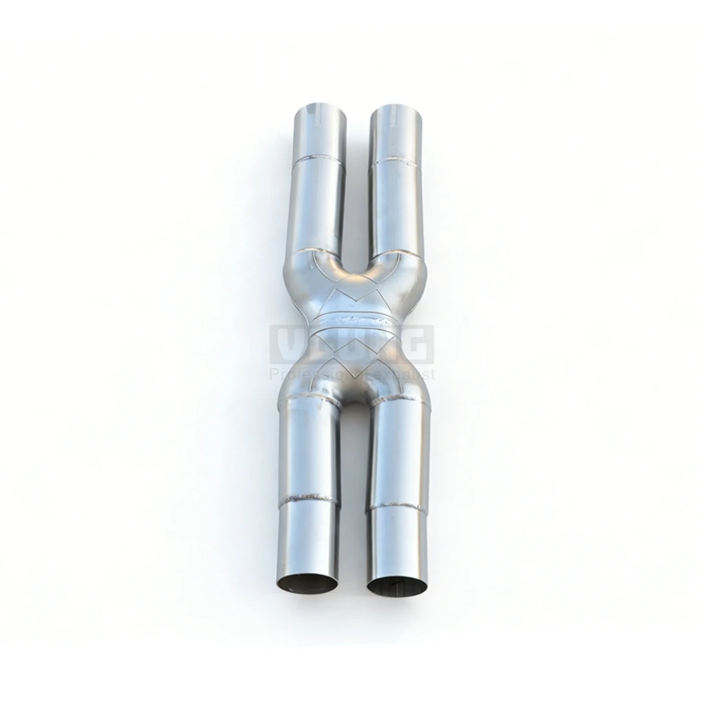 Suitable for Ferrari GTC4 mid pipe X pipe exhaust pipe modification car exhaust system 304 stainless steel material