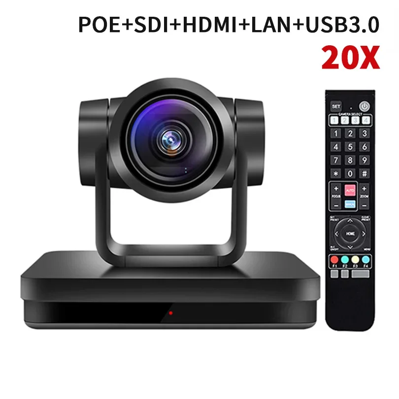 Runpu excellent 1080p 20x optical zoom hd sdi ptz video conference camera for live events church, sports,telemedicine broadcast