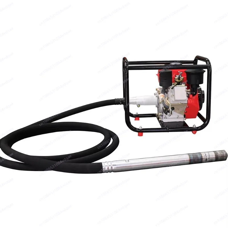 Portable diesel concrete vibrator, handheld high frequency vibration equipment