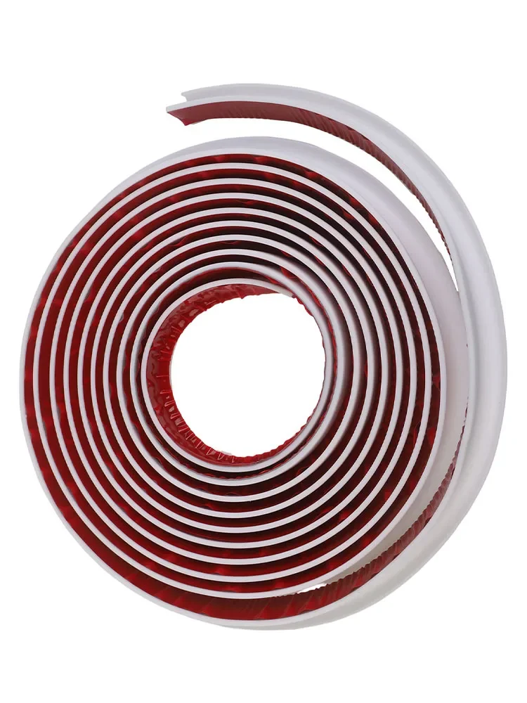 5M PVC Rain Gutter Strip Designed for RVs and Roofs with J Shape Drip Rail to Prevent Leak and Moisture Accumulation