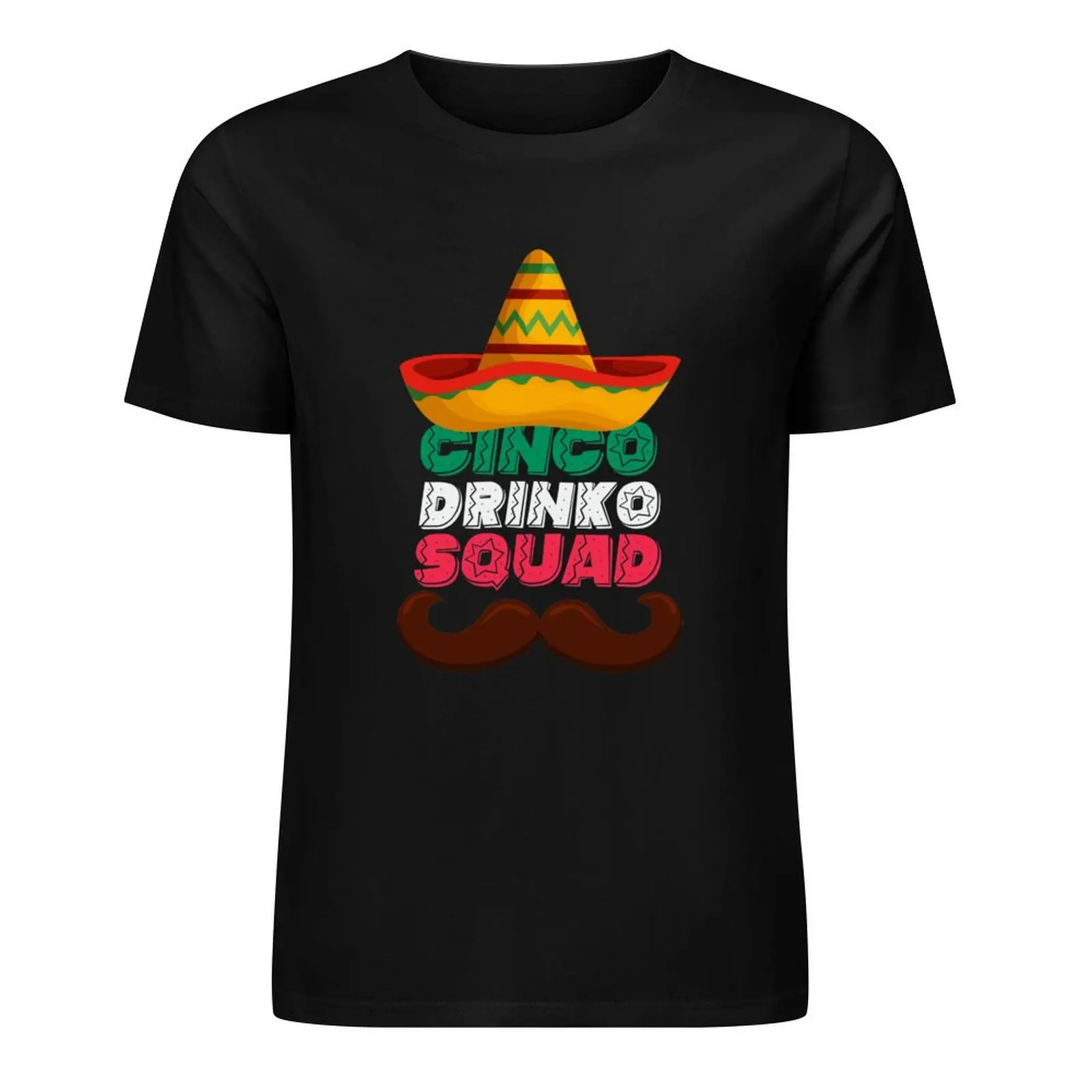 Cinco Drinko Squad Party Mexican Fiesta Funny Cinco de Mayo Gift T-Shirt street wear essential t shirt mens t shirt