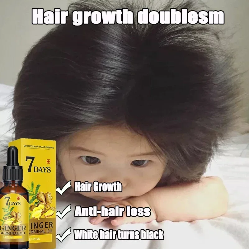 Fast Hair Growth Serum Products Anti Hair Loss Serum Prevent Baldness Treatment Scalp Dry Damaged Essential Oil Hair