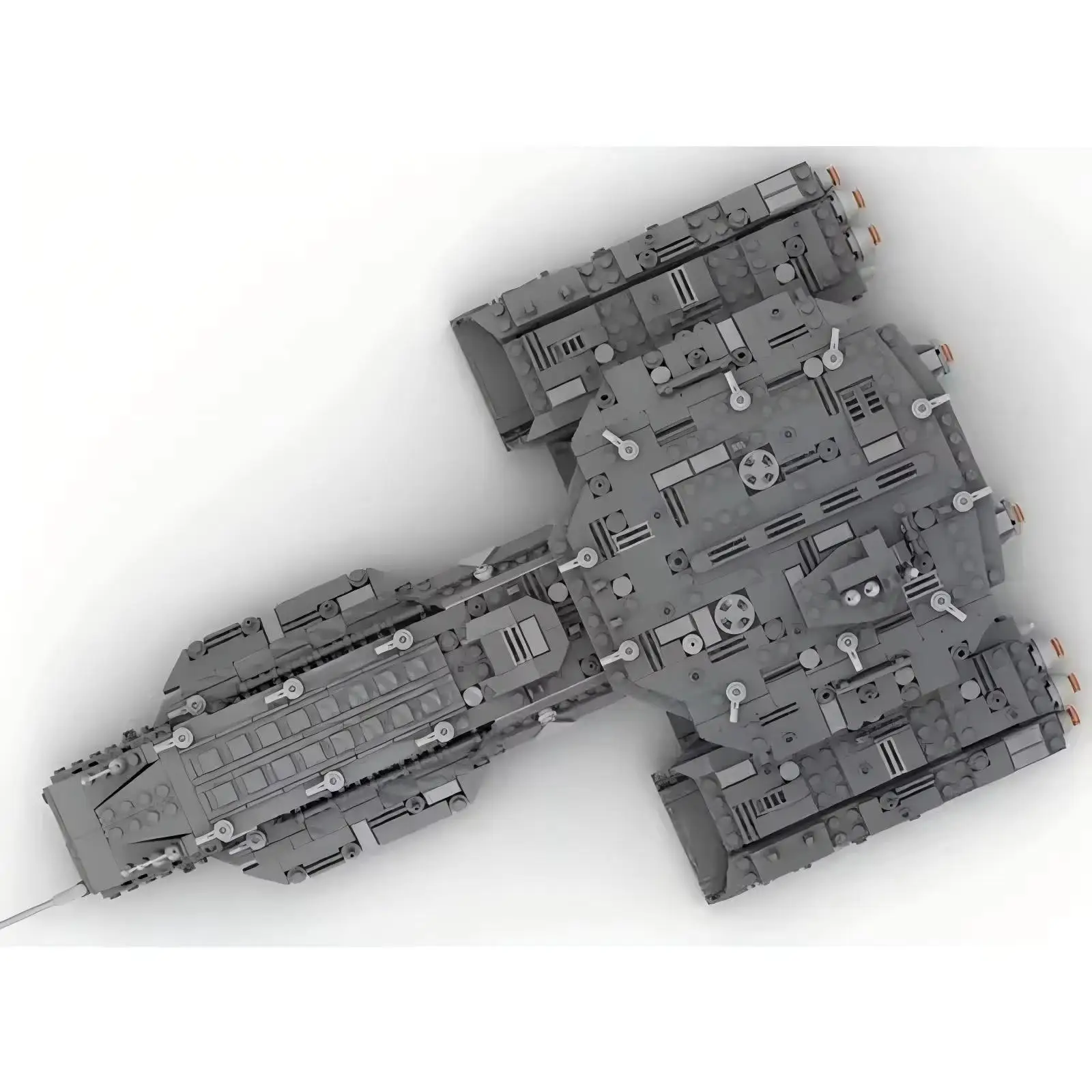 Nuevo MOC Stargate BC-304 Daedalus espacio profundo portaaviones clase Battlecruiser modelo juego de bloques de construcción juguete niños niño regalo