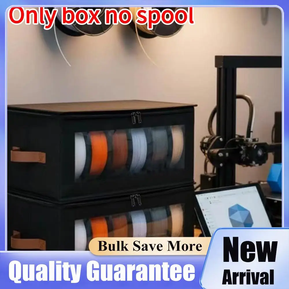 3D Printer Filament Storage Containers with Desiccants Filament Dehumidifier Storage Cabinet 4 Spools 1KG Stackable for Home