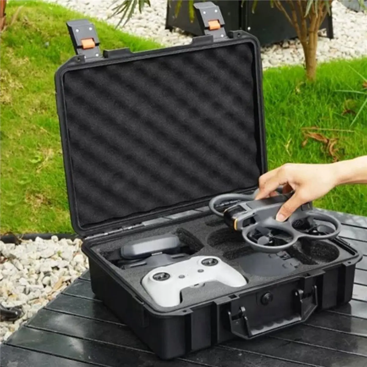 【★2026 Popular♠】For AVATA 2 Storage Case N3 Explosion Proof Case Portable Waterproof Box Hard Shell Large Capacity Case