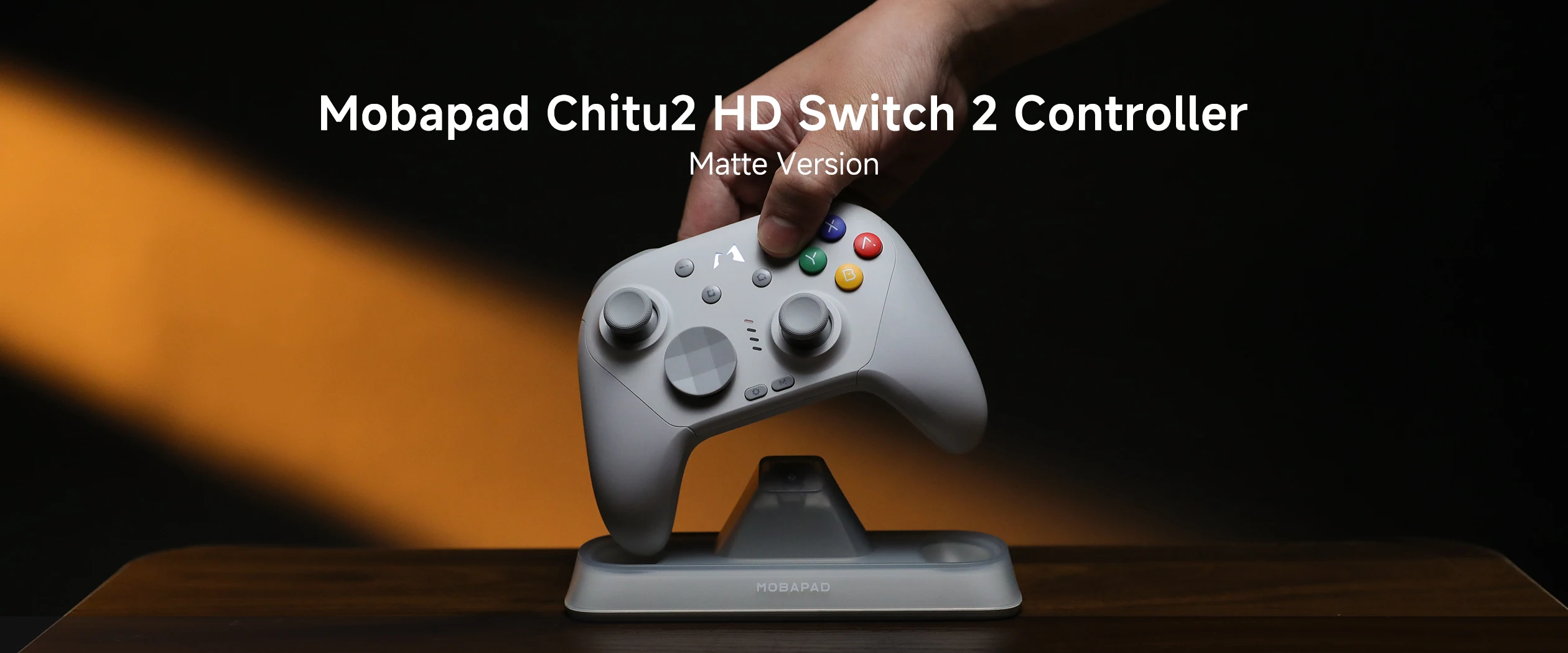 MOBAPAD CHITU 2 Kabelloser Bluetooth-Gamepad TMR Joystick HD Rumble Mechanischer Controller für Switch 2 PC Android iOS mit Ladefunktion – Detail 1