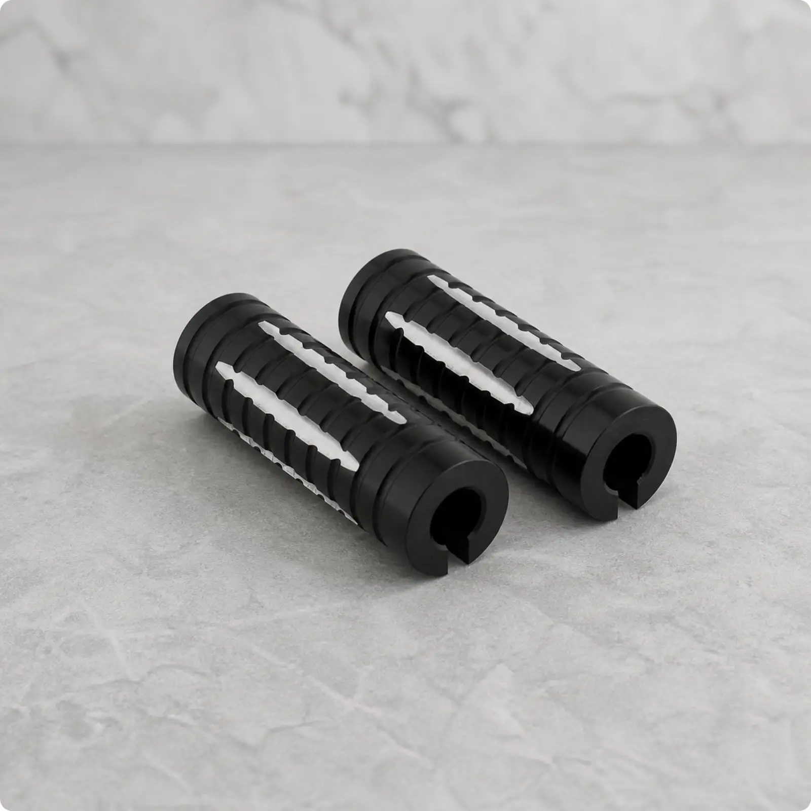 Motorcycle Foot Pedal Replacement for Honda CC110 Super Cub110 Front Footpeg Aluminum Alloy Durable Grip Support