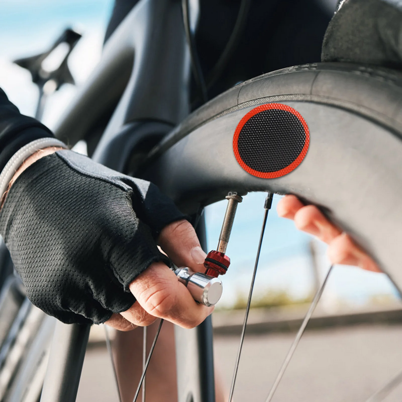 

1Set Bicycle Patch Kit User-Friendly Design Quick Efficient Repair Ideal for Any Tire Situation Bike Inner Tube Repair