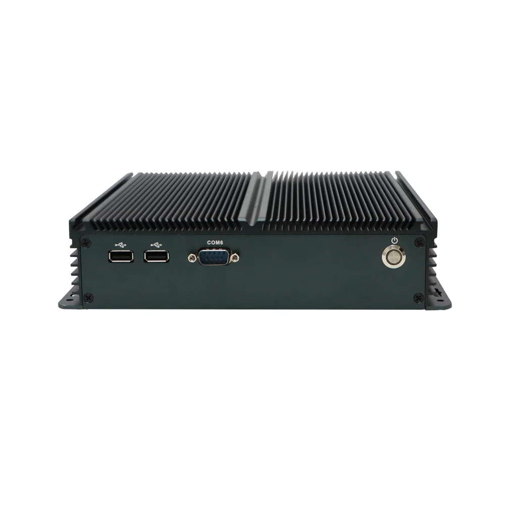 HUNSN-computador industrial Fanless, mini computador, IPC,Intel N10,IX13,TPM 2.0, Wi-Fi 6, BT5.2, 6xCOM 1/2, RS232, RS485, 2LAN